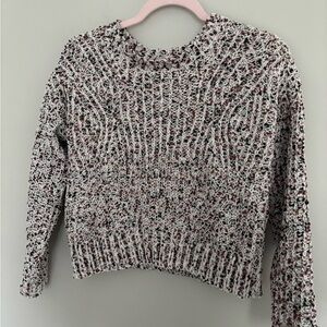 Hippie Rose Multicolor Knit Sweater- Small